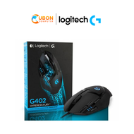 Logitech Hyperion Fury G402 Gaming Mouse ประกันศูนย์ 2 ปี (Uboncomputer)