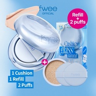 [fwee] Glass Cushion Foundation [Refill Set] – 13g Cushion + 13g Refill + 2 Puffs