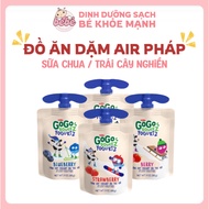 (Air France) Gogo Squeez baby yogurt bag from air