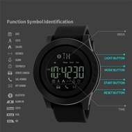 SKMEI 1255 นาฬิกาข้อมือบลูทูธสำหรับ Android และ IOS System