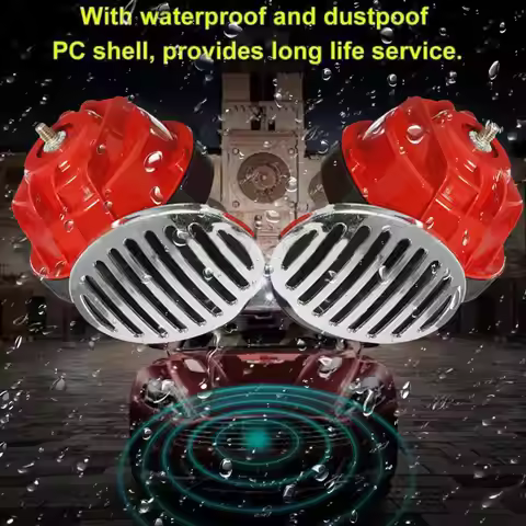 300db Super Train Horn For 12V Power Supplies Car-boat Motorcycles Automotive Loudspeaker Car Speake