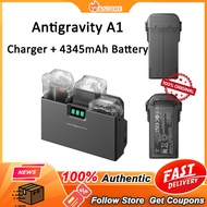 【Original-New】Insta360 Antigravity A1 battery charging + 4345mAh battery For Antigravity A1 Accessor