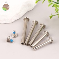 Nebaby 2Sets stainless steel luggage screws, luggage accessories Luggage Wheels Bolts 6*33-60mm .