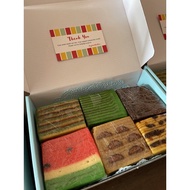 Kek Lapis Sarawak Premium (Masam manis, Lapis India Cadbury, Evergreen, Hati Pari, Prune,Watermelon cheese)