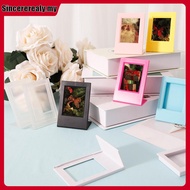 8Pcs Tabletop Mini Photo Frame Colorful 2 by 3 Inch Small Picture Display Frame for Desktop SHOPSKC0