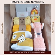 Newborn Baby Hampers | Baby Gift | Baby Clothes | Hampers Baby Boy | Hamper Baby Girl | Baby Gift Gift Set Valentine Custom Greeting | Newborn Baby Gift Set Unisex | Baby Giftbox | Mother's Day Gift | Ready | Sent By Me