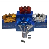 2 PISTON NSSN CALIPER SAVING PAJET PLUS REAR BRACKET NINJA 150 R RR SATRIA FU