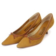 Salvatore Ferragamo 麂皮高跟鞋 [二手]