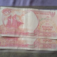uang lama 100 rupiah/ uang koleksi