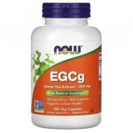NOW Foods - EGCG 綠茶素400毫克，180粒膠囊 (參考日期：05/2026)