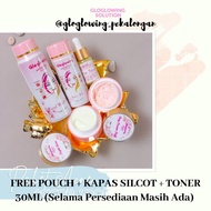 Complete Package Of GLOGLOWING SKINCARE BPOM ORIGINAL (FREE GIFT)