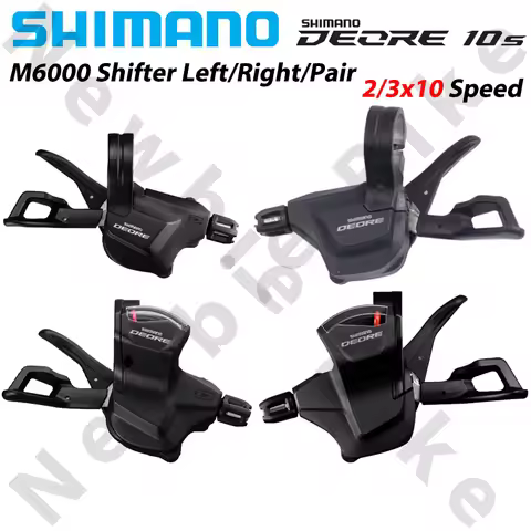 Shimano Deore M6000 2/3x10 Speed Shifter Lever SL-M6000 for MTB Mountain Bicycle Transmission Left 3