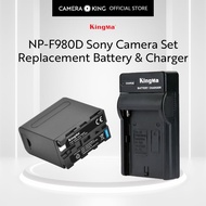 [KingMa] NP-F980D Camera Replacement Set / Battery / Charger for Sony Cameras using F980 / F980D / N