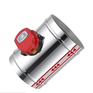 220V 24V 12V 1Nm Actuator Air Damper Valve Electric Air Duct Motorized Damper Ventilation Pipe Valve