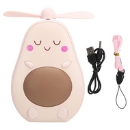 Mini Fan Usb Fan Handheld Led Portable Rechargeable Personal Fan Avocado Style Creative Cute Supplie