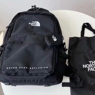 韓國預訂 The North Face 零錢包+Tote+背包 三件套