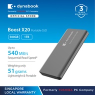 Dynabook Boost X20 Portable SSD - 500GB | 1TB