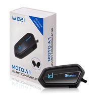 All-in-one Speakers 2nd Generation id221 MOTO A1 Protruding Microphone Motorcycle Helmet Bluetooth B