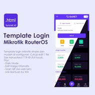 Template Login Page Mikrotik Simple Dan Ringan