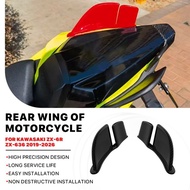 Motorcycle Tail Fixed Wings Parts For KAWASAKI ZX-6R ZX-636 Ninja 636 ZX-6R ZX-636 2019-2025 Spoiler