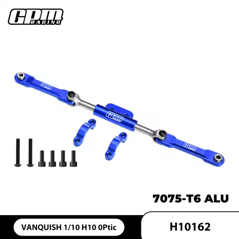GPM 7075-T6 ALLOY FRONT STEERING LINK SET For VANQUISH PRODUCTS 1/10 H10 OPTIC KIT-VPS09027 RC