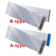 1pc 30P Pitch 1.0mm Flexible Flat Cable FPC FFC Cable with Connector 2ch 8bit 30Pin LVDS Screen LVDS