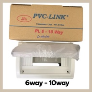 Pvc link Mcb Distribution Box /Db Box/Mcb box 6-8way /8-12way / (extra mcb way)