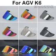 Helmet Visor For AGV Motorcycle Helmets Night Vision Visor Lens Case For AGV K6 Helmet Lens Windshie
