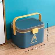 Multifunction Medicine Cosmetics Plastic Storage Boxs Household Desktop Sundries Containers Snacks M