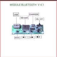Kit modul mp3 bluetooth fm radiopcb drive speaker bluetoothmodul
