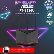 ASUS RT-BE86U 6800 Mbps Dual Band WiFi 7 Router with 10G WAN