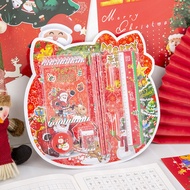 Pencil case Kotak hadiah pensil 8 keping Krismas, alat tulis pelajar, peralatan sekolah, hadiah tadi