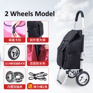 Aluminum Foldable Grocery Shopping Cart Market Trolley with Wheels With Bungee Hook Cable  *SG Seller*