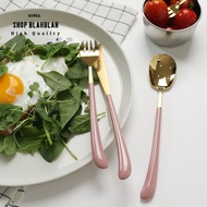 [MONT BLANC SWAN CUTLERY][GOLD]Dinner Cutlery Set Children's Dinner Cutlery Set Kid's Dinner Cutlery