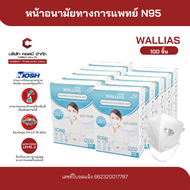 WALLIAS วอลลีแอส หน้ากากเรสพิเรเทอ และหน้ากากอนามัยทางการแพทย์ ชนิด N95 ผ่านการรับรองมาตรฐาน NIOSH (