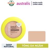 Phấn Phủ Australis Kiềm Dầu 2in1 #Deep Natural 12g