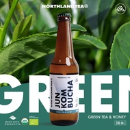 Organic Jun Green tea & Honey ขนาด 280 ml. - คอมบูชา Probiotic ธรรมชาติ - สร้างจุลินทรีย์ที่ดีในร่าง