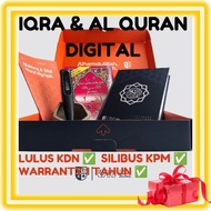 Iqra Digital & Al Quran Digital Pen Iqra 1-6 Set Lengkap Belajar Mengaji LULUS KDN WARRANTY 1 TAHUN