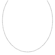 FAR EAST 18K/750 White Gold Singapore Necklace