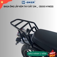 Honda CB350 Rear Pipe Baga, Honda CB350 Rear Baga, CB350 Rear Pipe Baga, Neat Design, Large Load