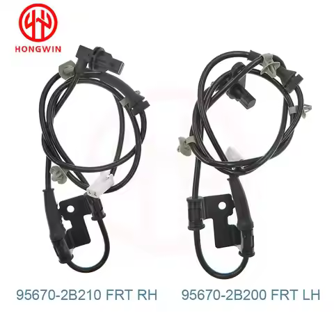 Front Left & Right ABS Wheel Speed Sensor 95670-2B200,95670-2B210 For Hyundai Santa Fe 2010 2011 201