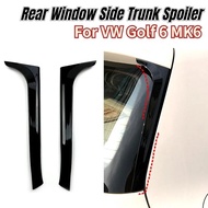 2008 To 2013 For VW Golf 6 MK6 GTI GTR GTD R R20 Rear Window Side Trunk Spoiler Canard Splitter By G