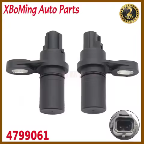 2Pcs 4799061 Input Output Transmission Speed Sensor For Dodge Nitro Durango Dakota Ram Jeep Wrangler