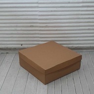 MINIMAL Kraft Snack Box Rice Box 20x20 cm minimum 10 pcs