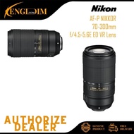 Nikon AF-P NIKKOR 70-300mm f/4.5-5.6E ED VR Lens (NIKON MALAYSIA WARRANTY)