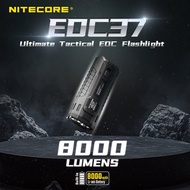 NITECORE EDC37 Ultimate Tactical EDC Flashight 8000 Lumens 18W USB-C Rechargeable Troch Light Built-