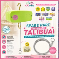 Pull Cord Replacement Untuk Mesin Buai Auto | Spare Part Tali Tarik Buai Tali Buai ganti repair Mesi