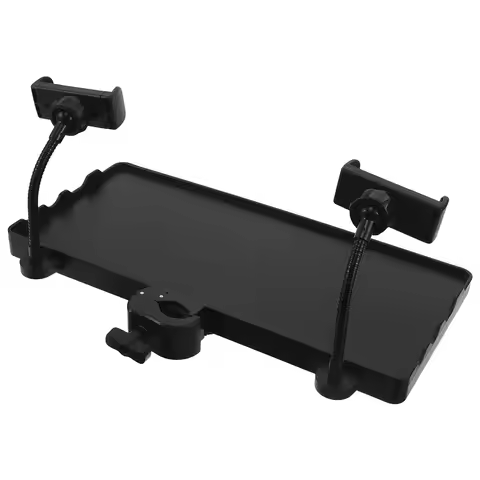 Plastic Microphone Stand Tray Musical Instrument Stand Mic Holder Concert Microphone Tray Stand Kara