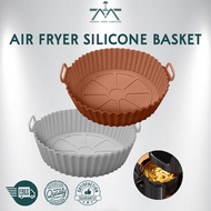 READY STOCK Air Fryer Oven Silicone Basket Pot FDA Approved Food Safe Air Fryer Accessories Air Fryer Basket Replacement