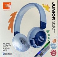 JBL Junior 320BT 兒童藍牙耳機 藍色